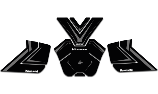 Kit de Protector de Tanque Versys 650 2 Kit de Protector de Tanque Versys 650-1000