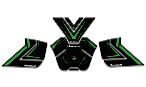 Kit de Protector de Tanque Versys 650 Kit de Protector de Tanque Versys 650-1000