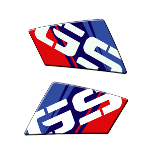 Protector de Tanque Laterales R1200GS LC K25 Protector Laterales - EDICION 30 AÑOS - R1200GS k25