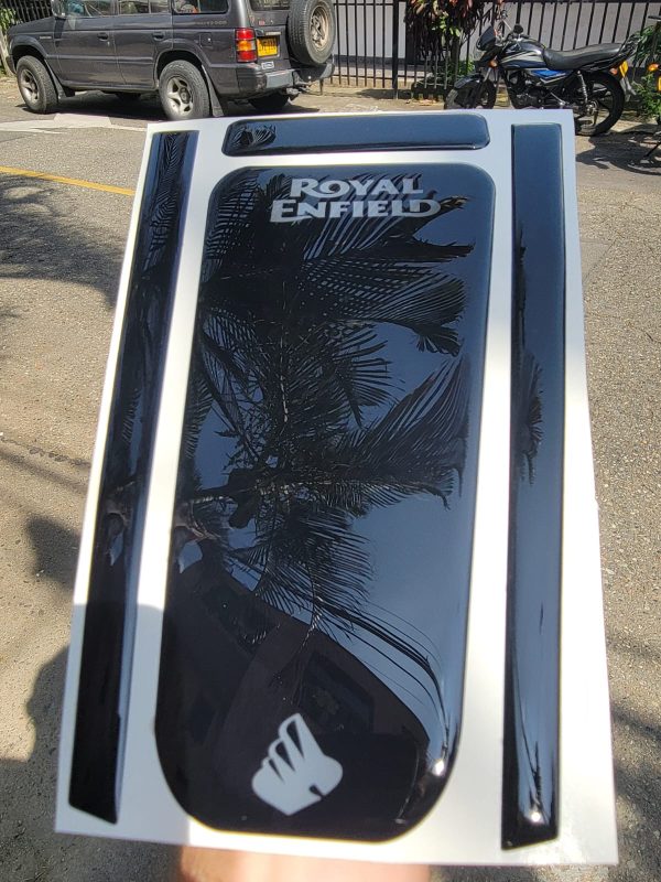 Protector de Tanque Central -Resina - Royal Enfield