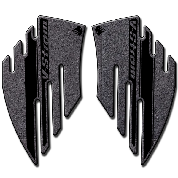 protector de tanque de vstrom 650 xt en goma lateral Kit Protector Lateral V-strom 650 XT